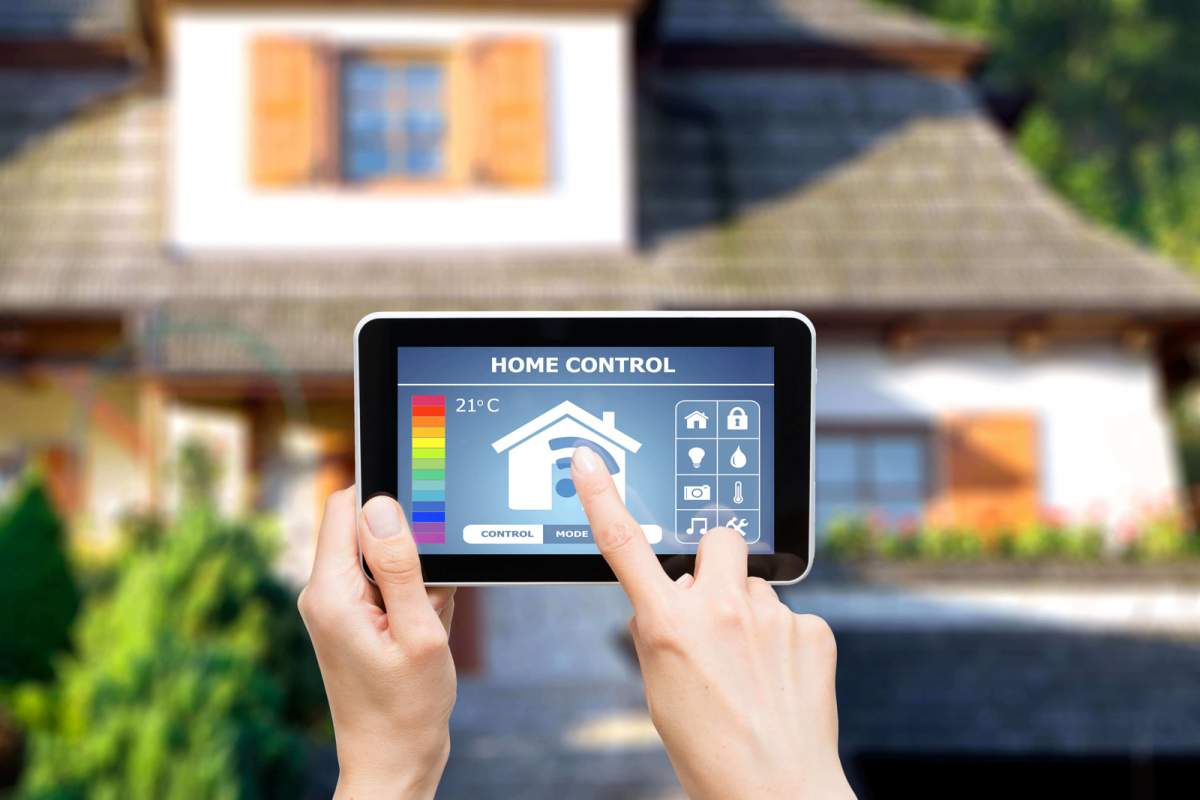 control inteligente en el hogar